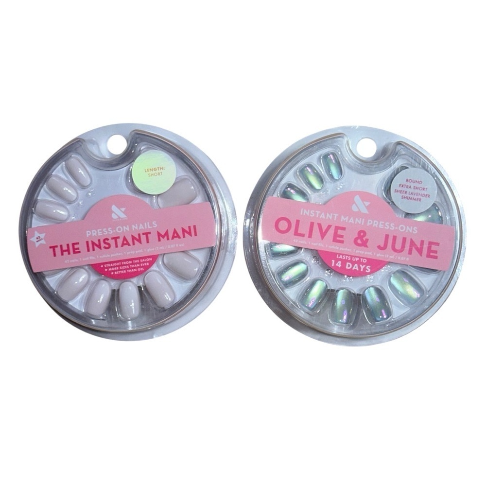 Olive & June The Instant Mani Press On Nails Bundle of 2